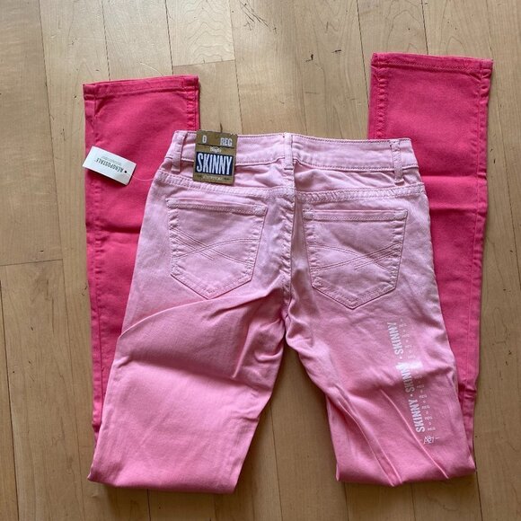 AEROPOSTALE Bnwt Pink Ombre "Bayla" Skinny Jeans - Picture 5 of 7